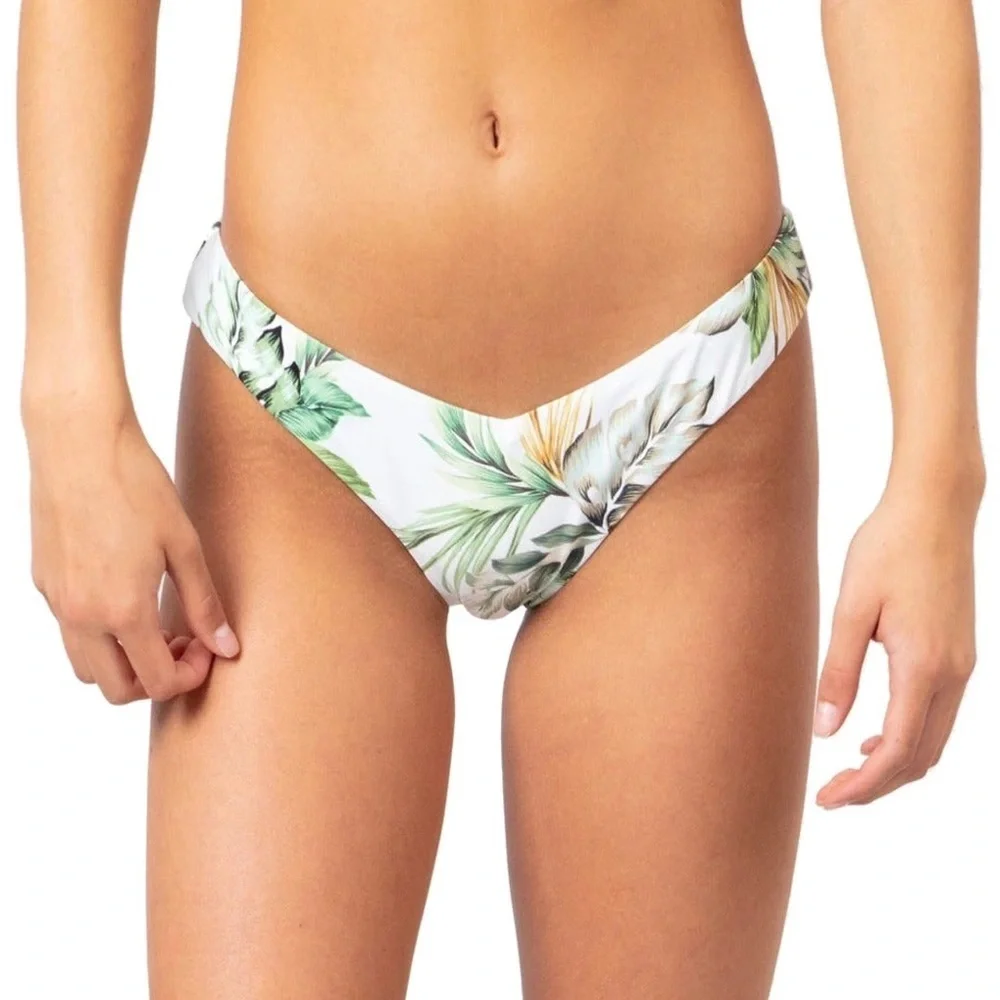 ☀️RIP CURL☀️ PALMETTO CROP PALMETTO SKIMPY BIKINI SET